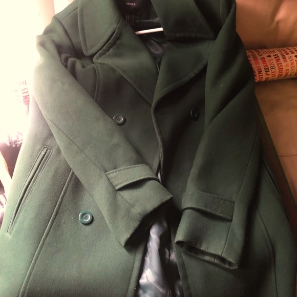 Beautiful Royal Green Peacoat - Picture 1 of 4